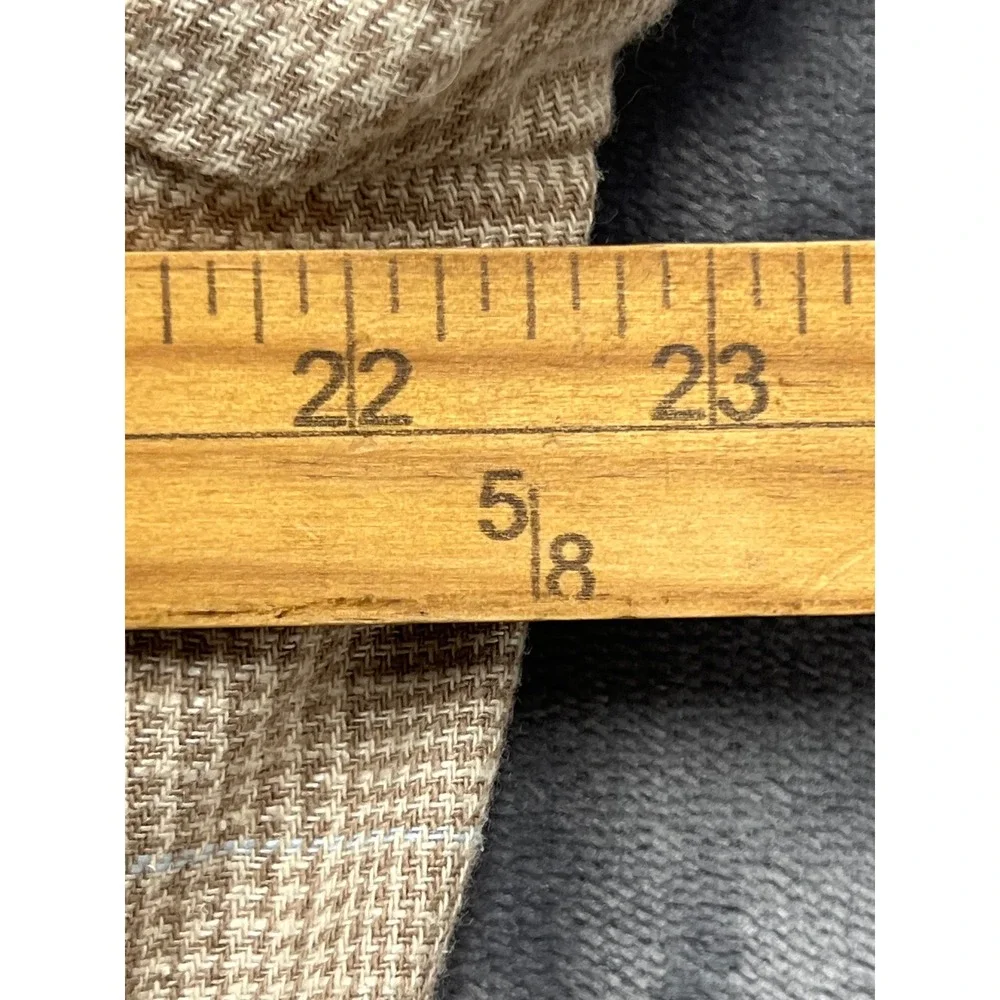 Lauren Ralph Lauren Plaid Single-Button Beige Blazer - Picture 3 of 10